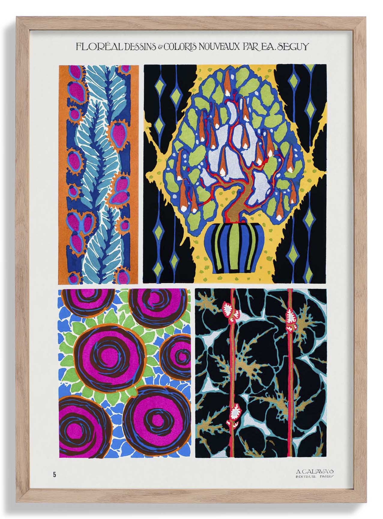 Floréal Dessins Coloris Nouveau Nr 05 von E.A. Séguy