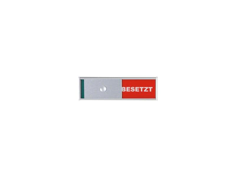 BoOffice Türschild Besetzt / Frei 105 x 31 mm Hinweisschild mit Schieber
