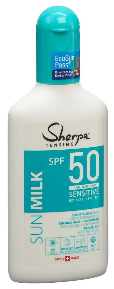 Sherpa Tensing Sonnenmilch Creme SPF 50 SENSITIVE 175 ml