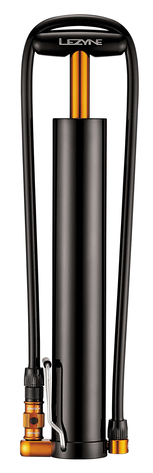 Lezyne Micro Floor Drive XL Minipomp Zwart/Hi Gloss