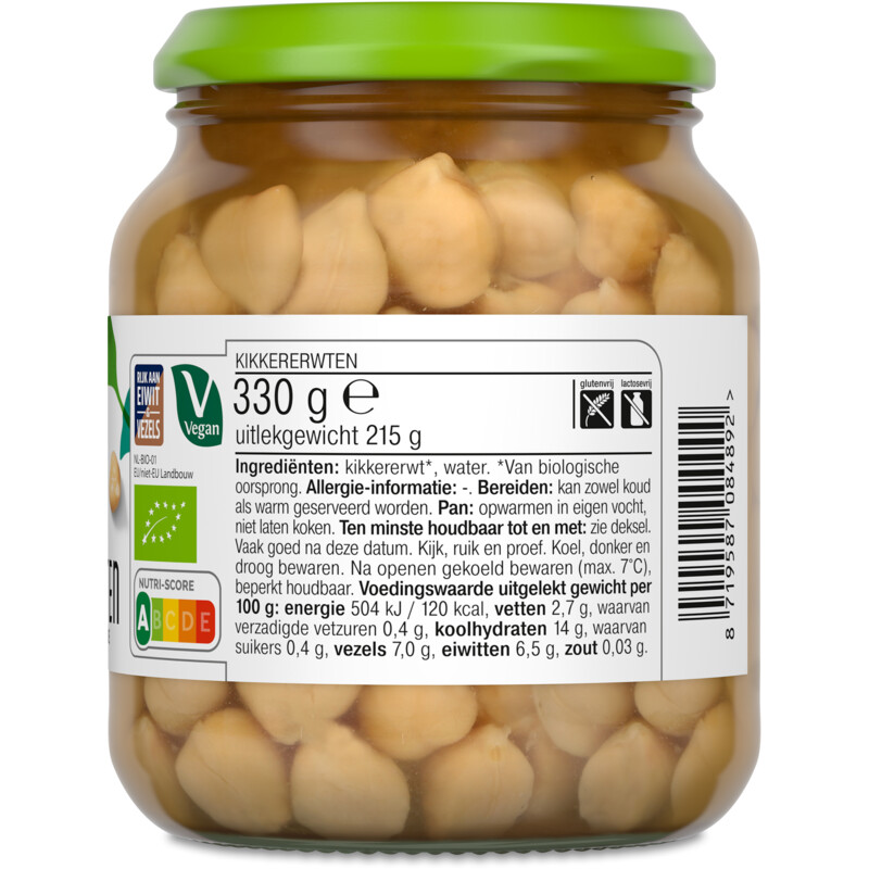AH Terra Biologisch kikkererwten