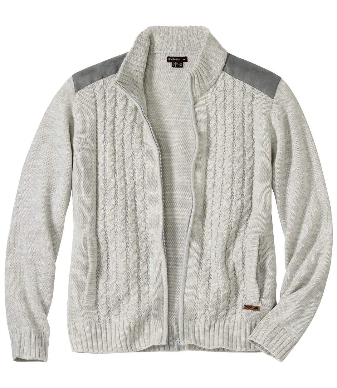 Gilet Tricot et Suédine