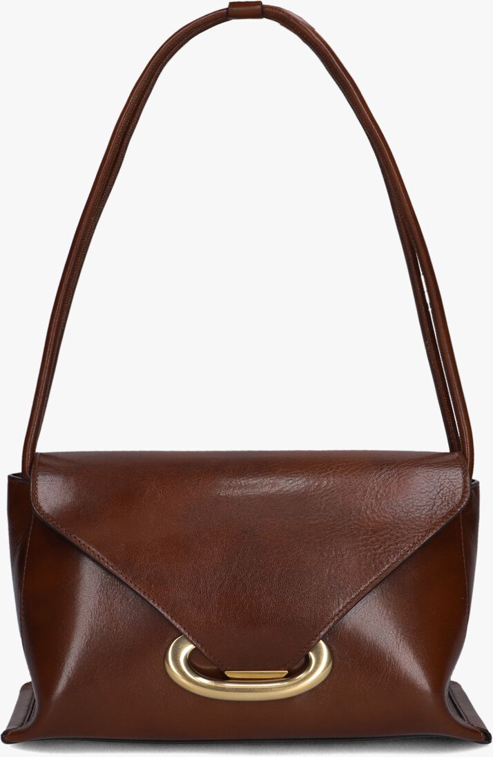 bruine wandler handtas veneto shoulder bag