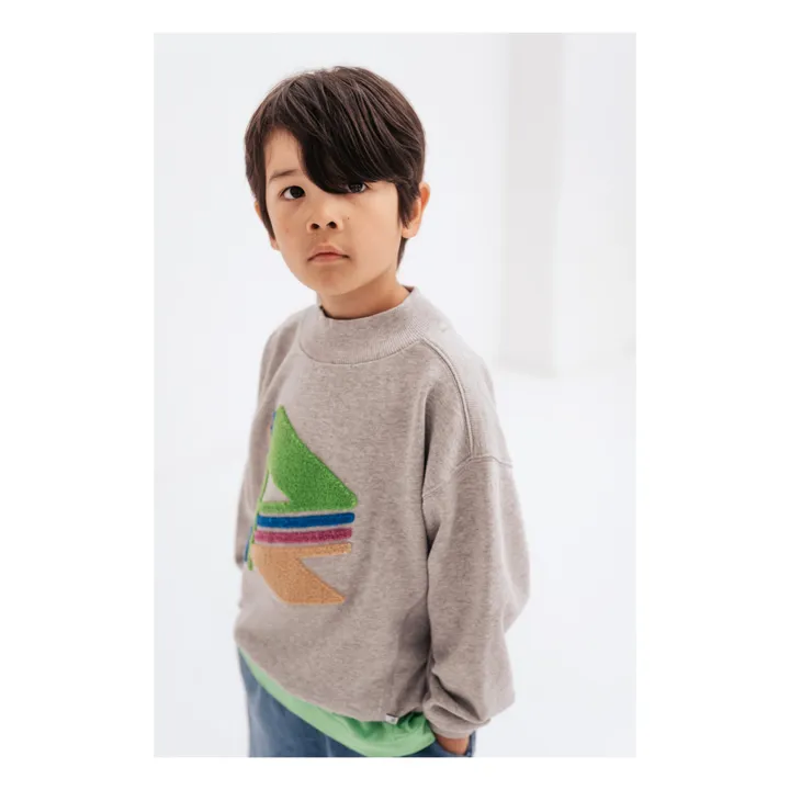 Repose AMS Sweat Coton Bio Comfy | Gris chiné