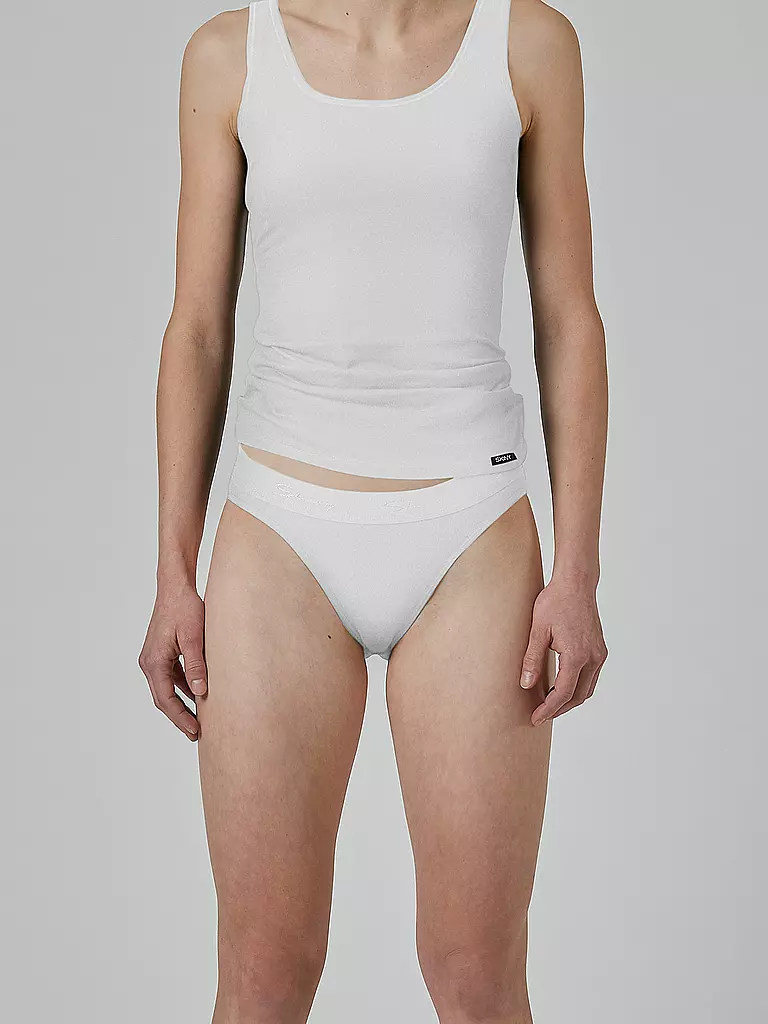 SKINY  Rio Slip 2er Pkg white weiss
