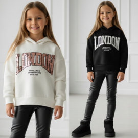 Hooded London sweater
