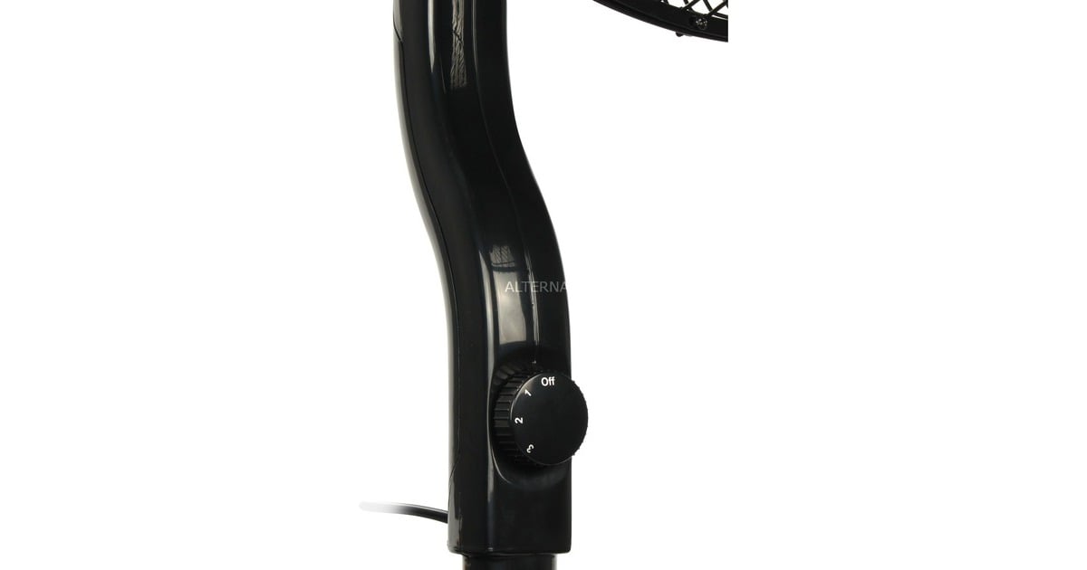 ActecMFA1 2-in-1 statief- en tafelventilator zwart  (Zwart)