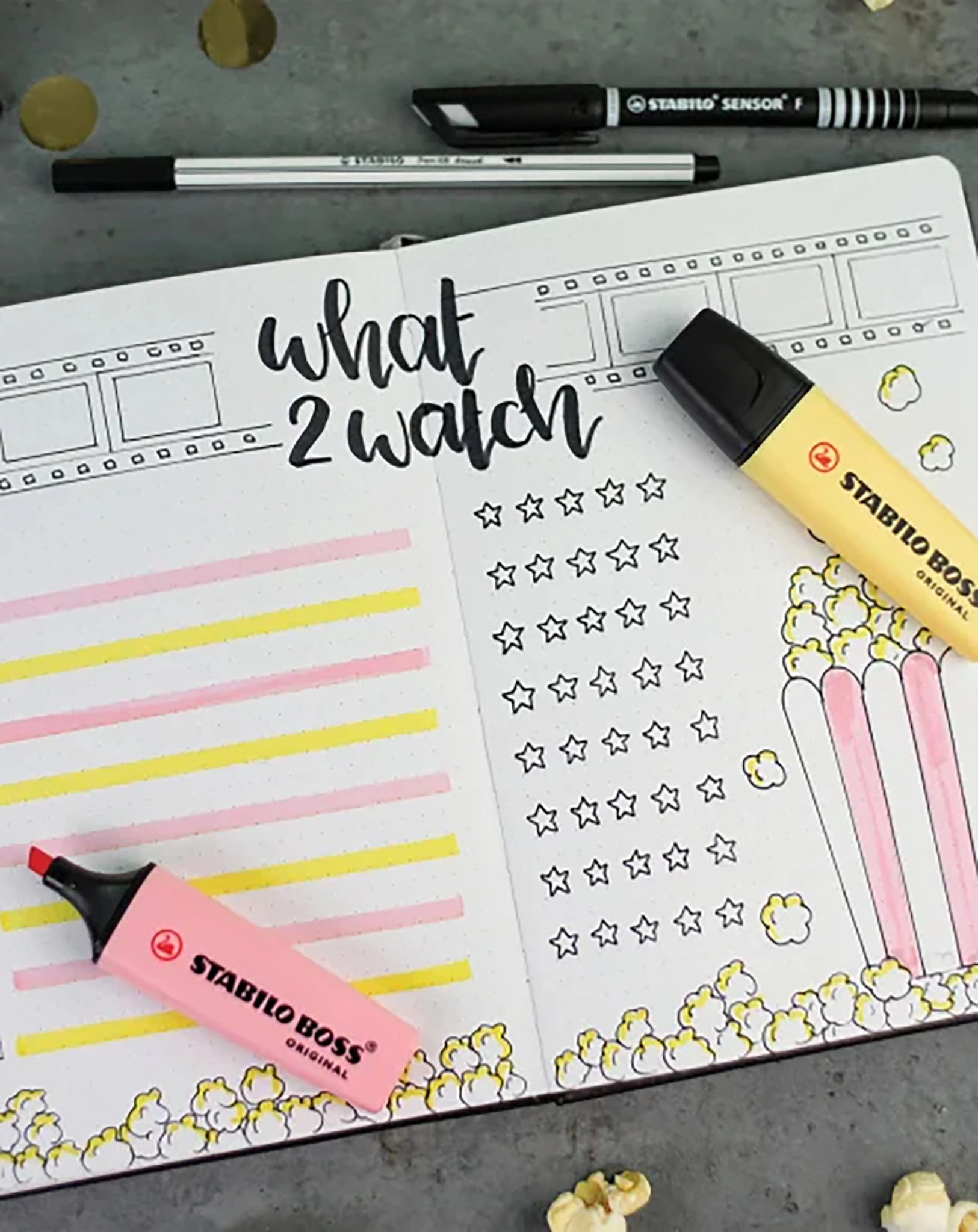 Textmarker STABILO® BOSS ORIGINAL PASTEL 6er-Pack