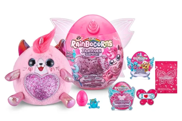 RAINBOCORNS 09238 Fairycorn Suprise. surprise egg with unicorn mascot mix price per 1 piece