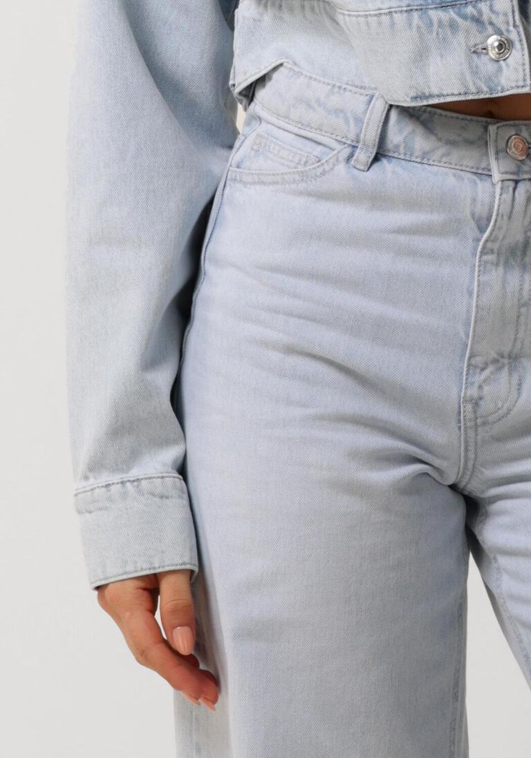 lichtblauwe second female wide jeans fira jeans