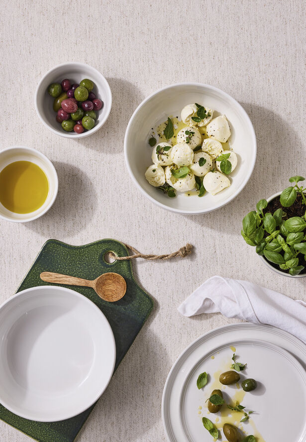 Le Creuset Coupe serveringsskål 20cm White White