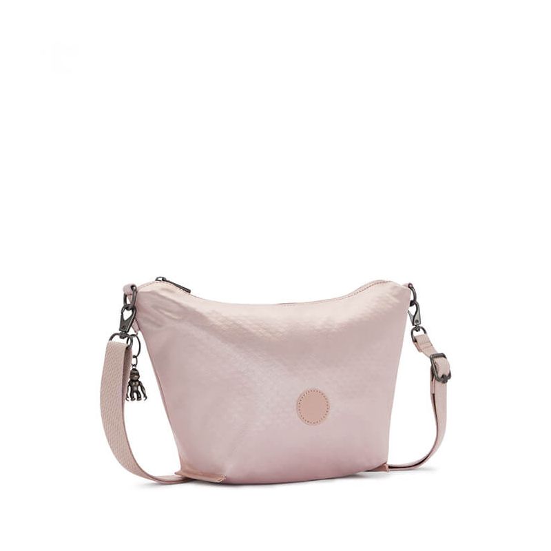 Sac épaule Malika 31,5 cm Pink Flow Emb