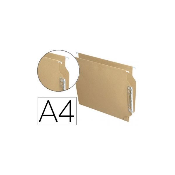 Hamelin Pastas Arquivo Suspenso Din A4 Visor Lateral Kraft Eco 25un - 100333038