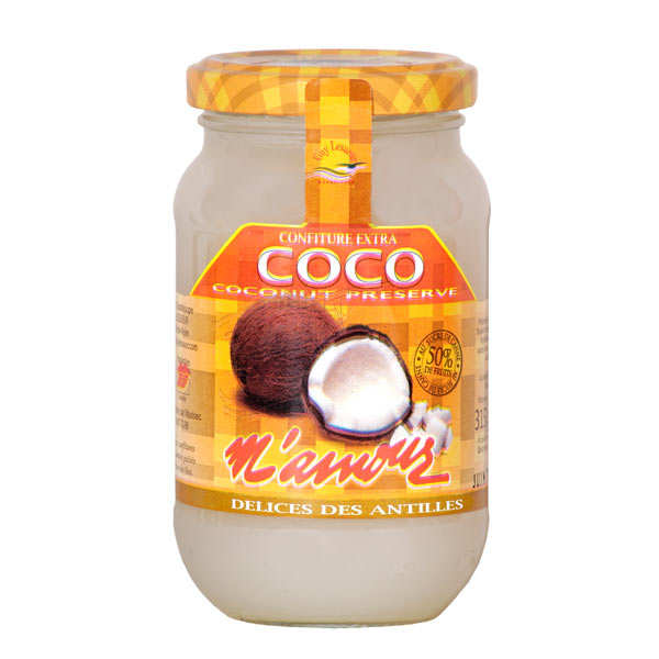 Confiture de coco de Guadeloupe