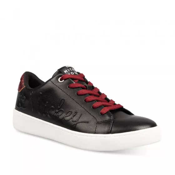 Baskets NOIR MICKEY