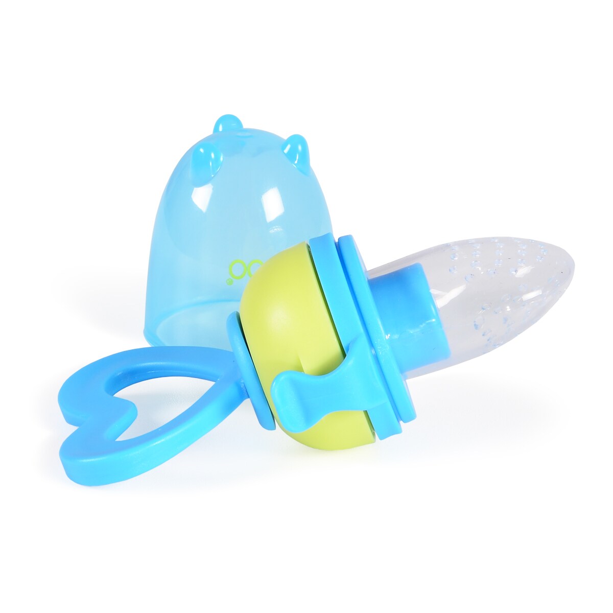 Fruchtsauger F1333 blau für Beikostanfänger ab 6 Monate, Silikonsauger