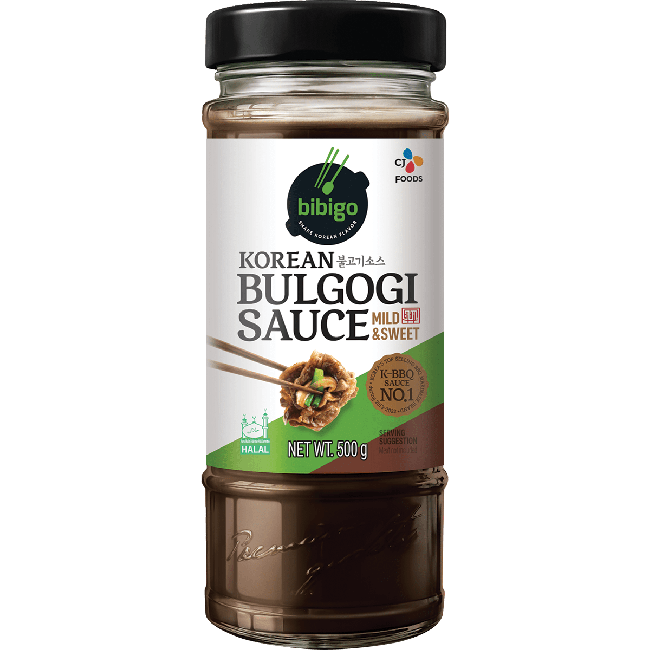 CJ Bibigo Koreaanse Bulgogi Saus Mild & Zoet 500g