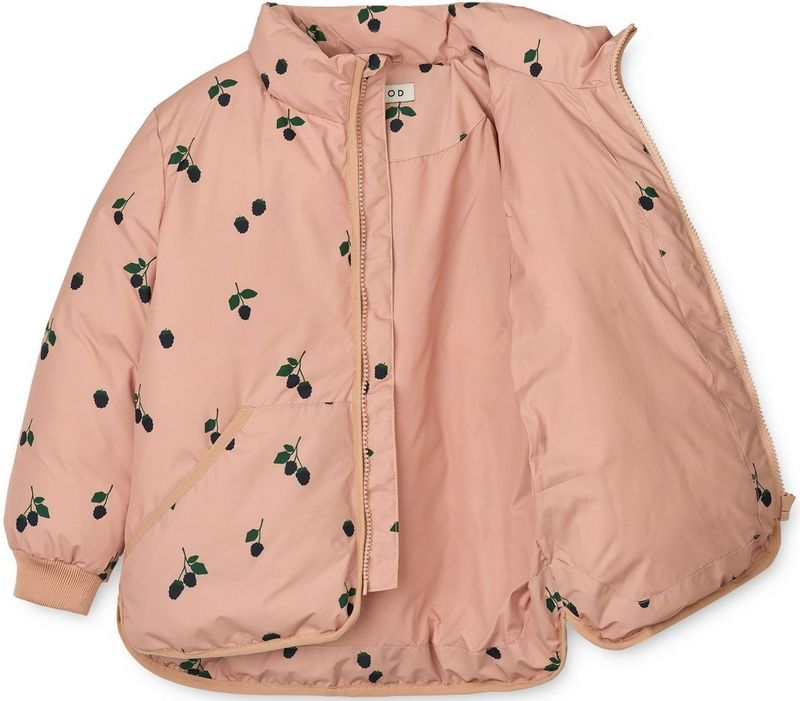 Liewood - Brantley Jacket - Winterjas - Berry / Pale Tuscany