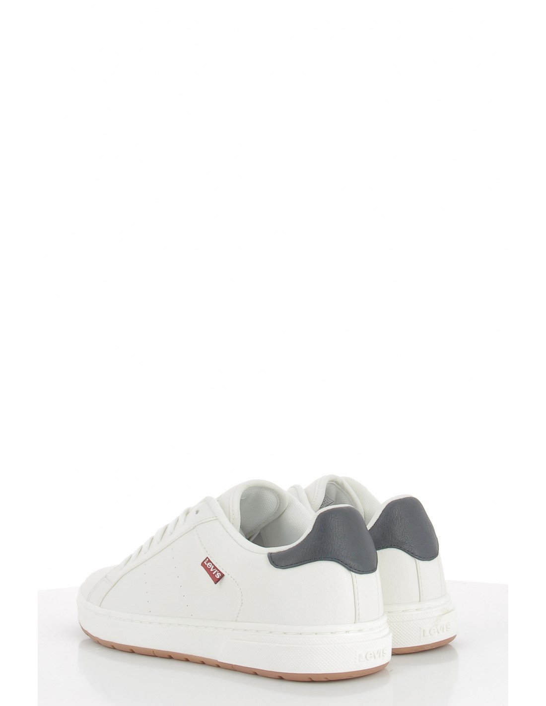 levi's baskets de ville homme sneaker piper blanc/bleu