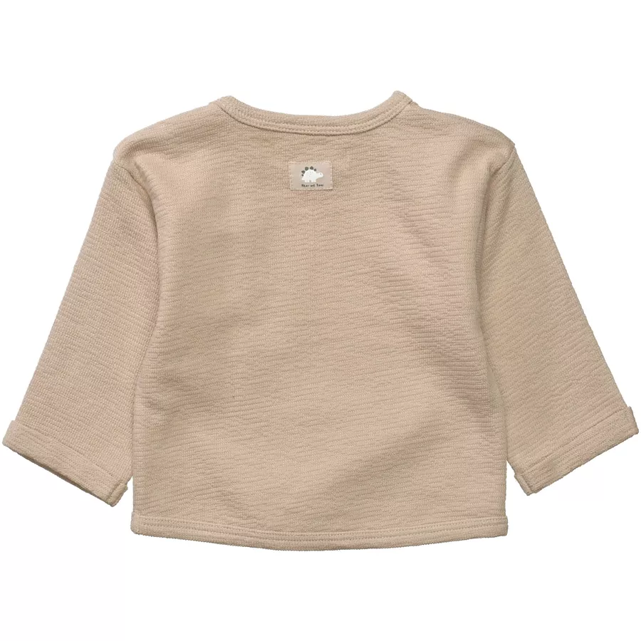 STACCATO Shirt taupe strukturiert