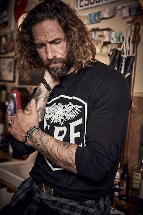 Langarmshirt, Print, Rundhals