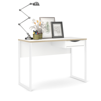 Bureau Loek wit 76,5x110x48,4cm