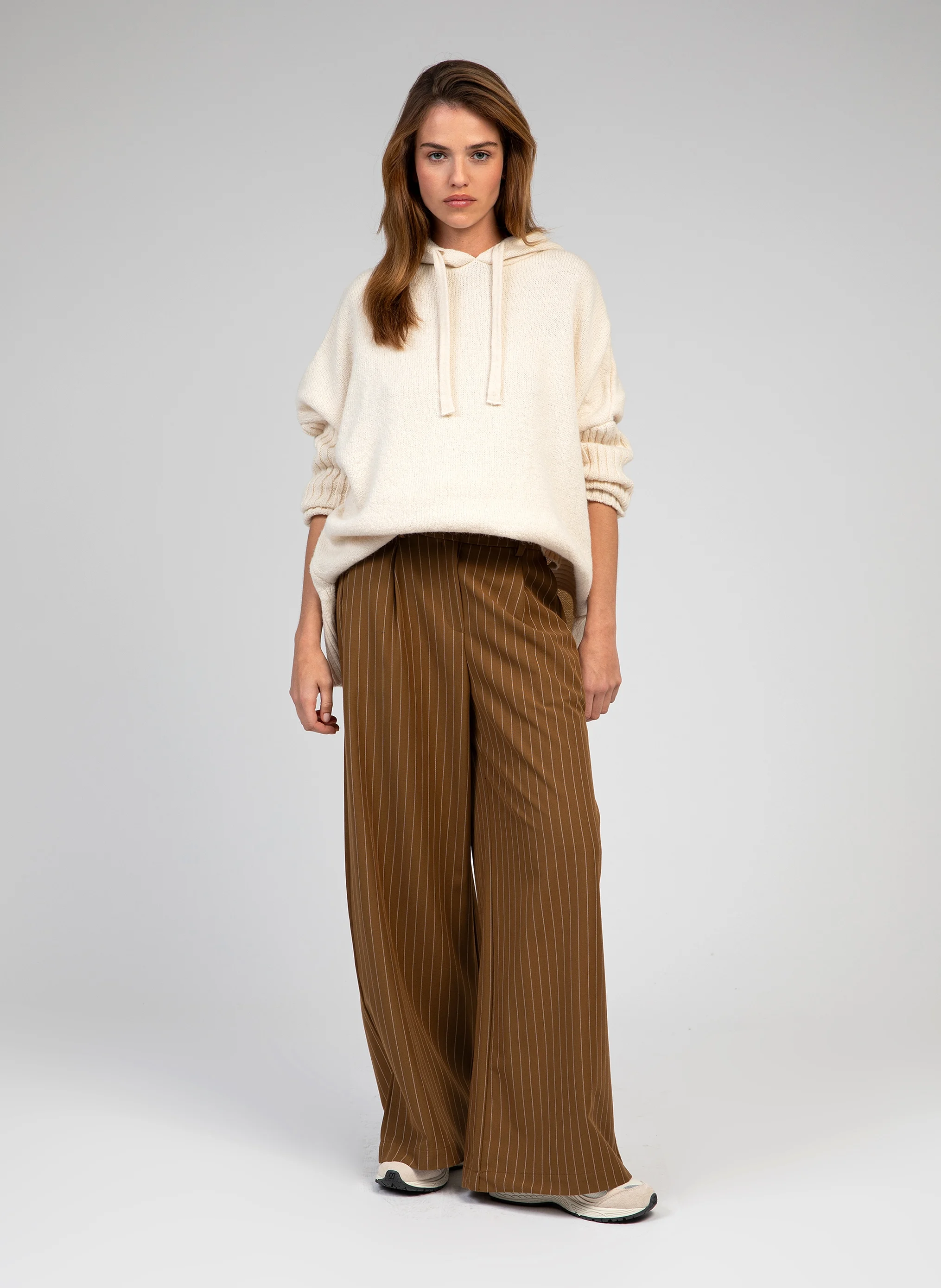 VICKA - Pull capuche | Blanc