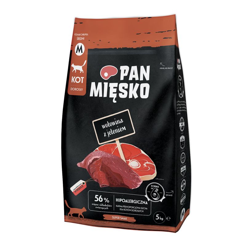 Pan Mięsko Medium bœuf, cerf