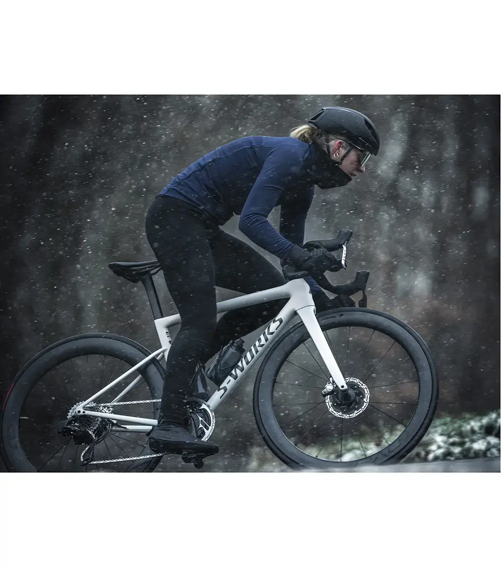 FUTURUM 4 SEASONS PRO Merino Fietsjack Donkerblauw Dames