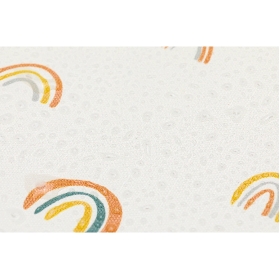 fillikid Wickelauflage 2-keil Rainbow Beige 50x65 cm