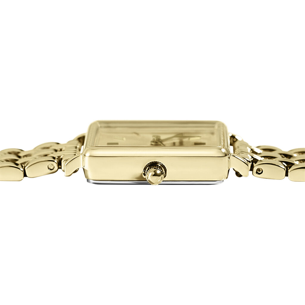 Montre Rosefield Boxy Xs Champagne