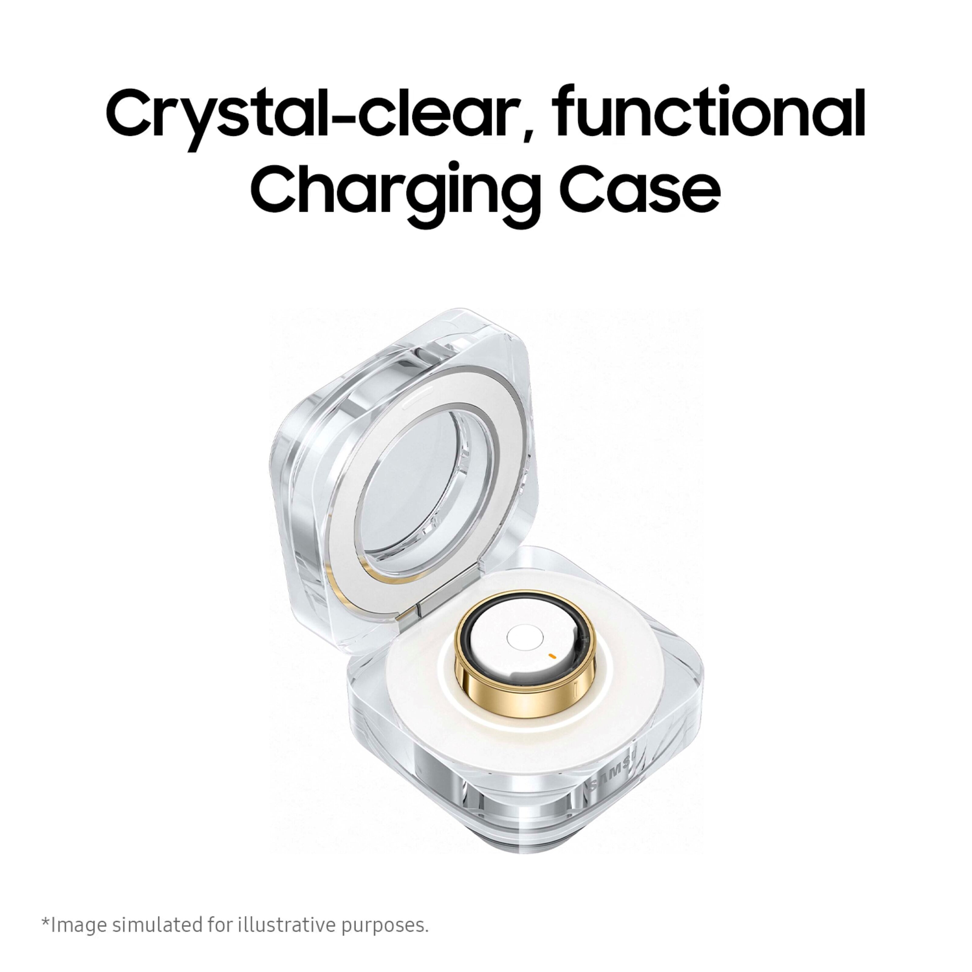 Samsung Galaxy Ring - Titanium Gold Størrelse 12