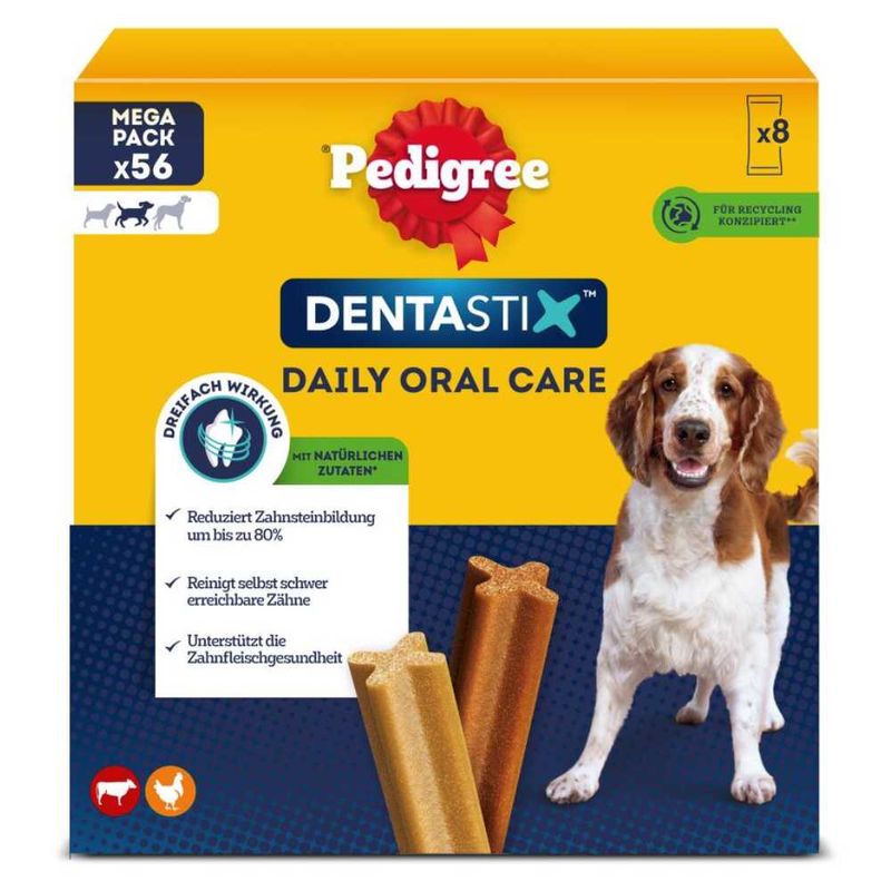 Lots économiques Pedigree Dentastix 168 friandises !