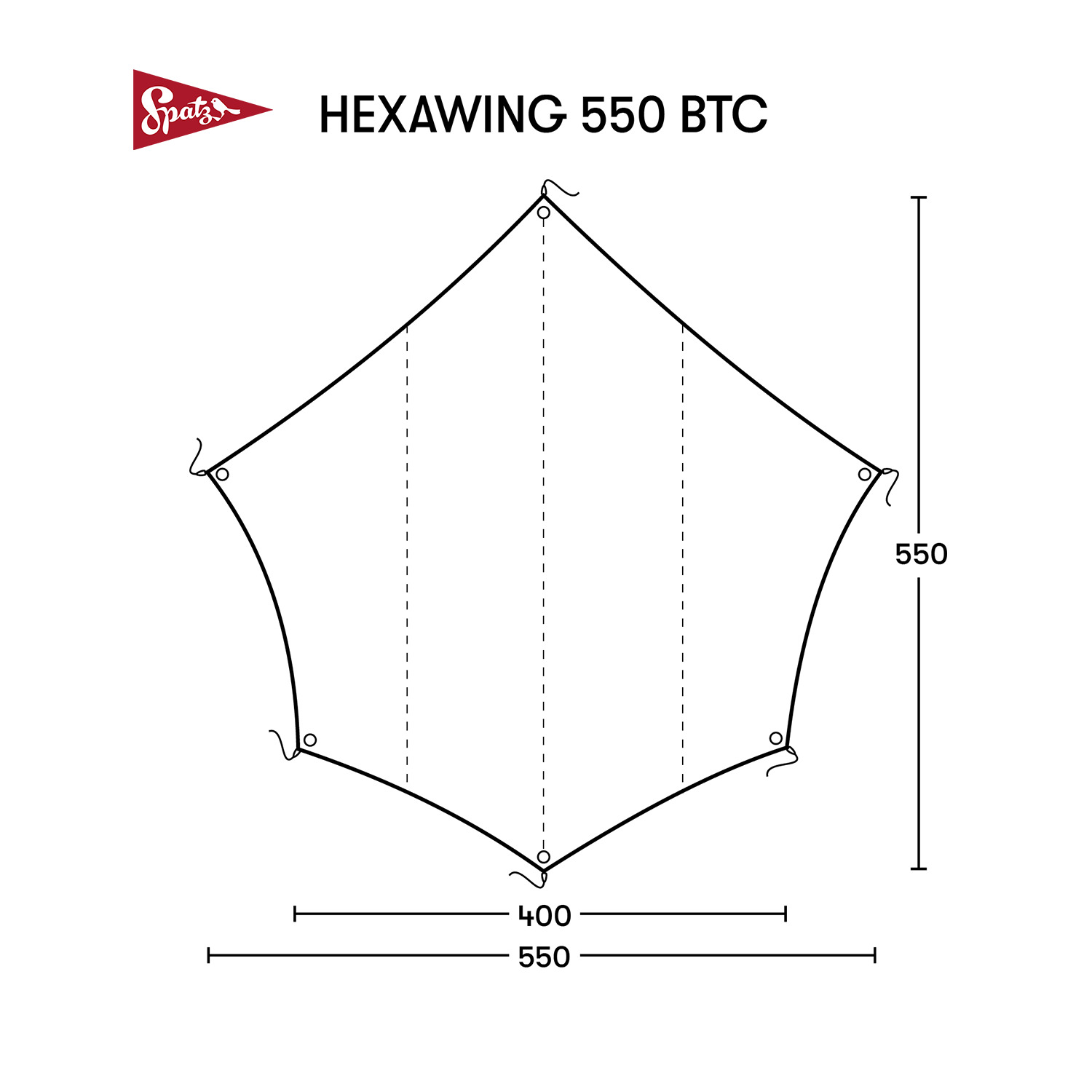Hexawing 550 BTC