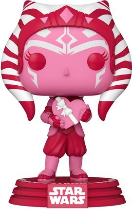 Figurine POP Bobble  Ahsoka Star Wars Saint Valentin