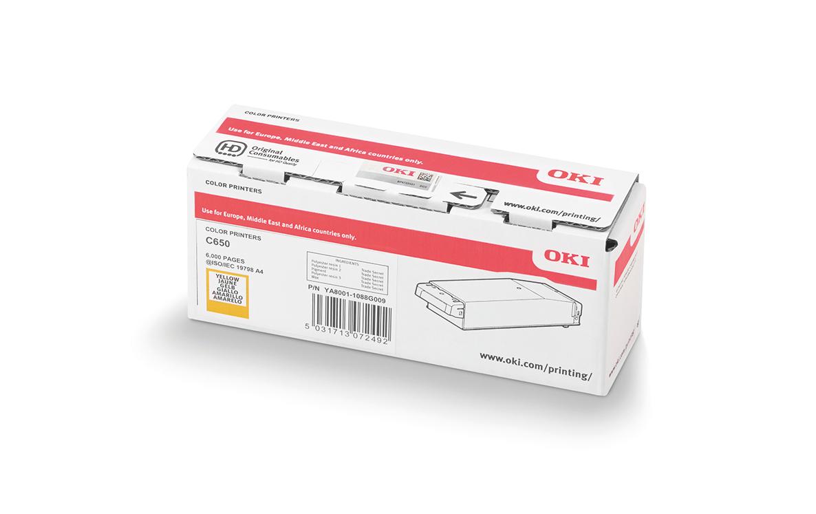 Toner 09006129 YellowDruckerpatrone, Gelb