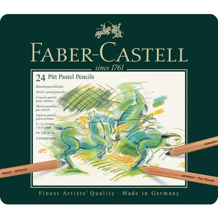 Faber-Castell Pitt Pastellstift, 24er Metalletui