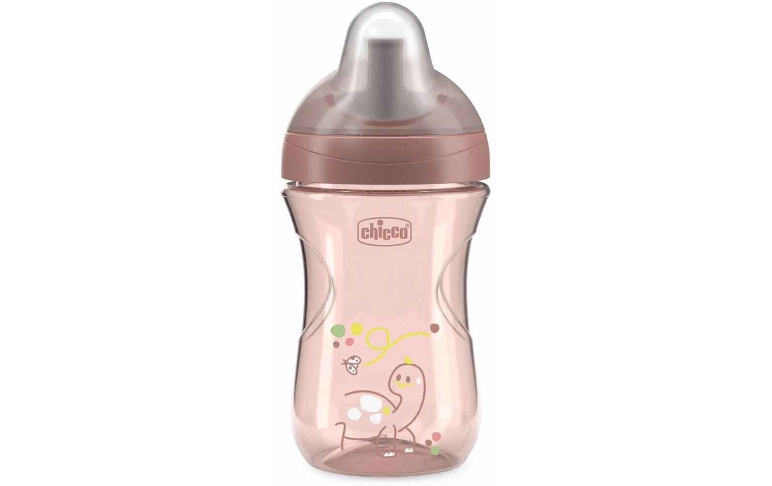 Kindertrinkbecher Advanced Cup Pink- 12m+Trinkflasche
