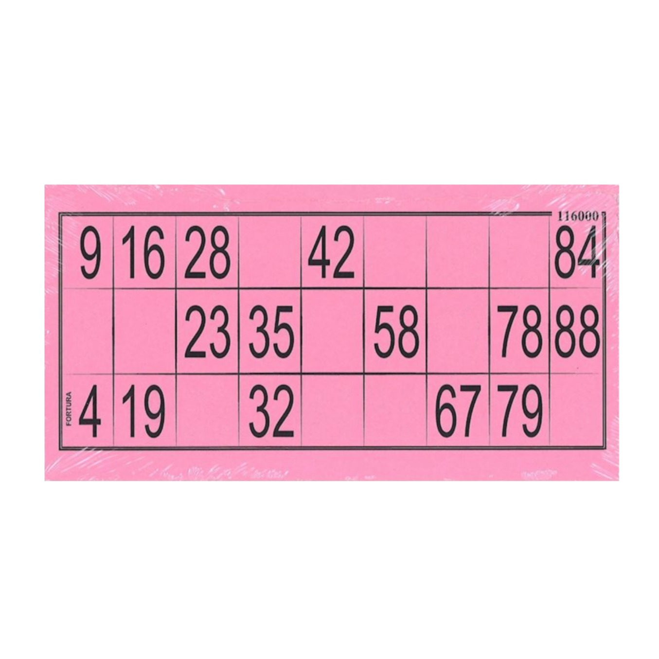 (100er Set) Lotto Karten Tombola Spiel Karten Bingo Spiel Zubehör (50675-4) - Rosa