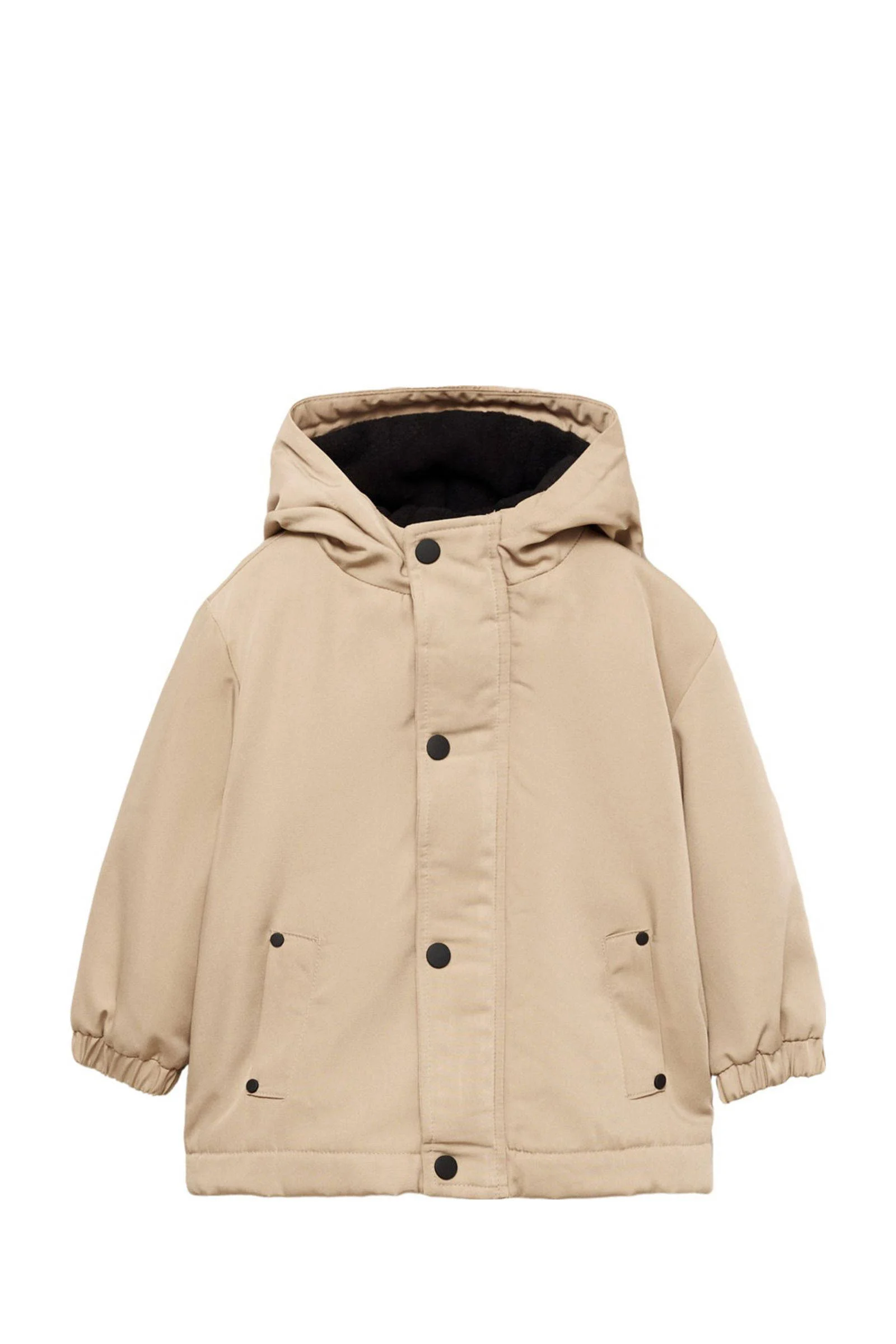 Mango Kids winterjas lichtbruin