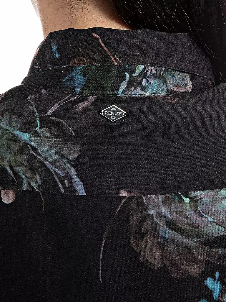 REPLAY Bluse  schwarz