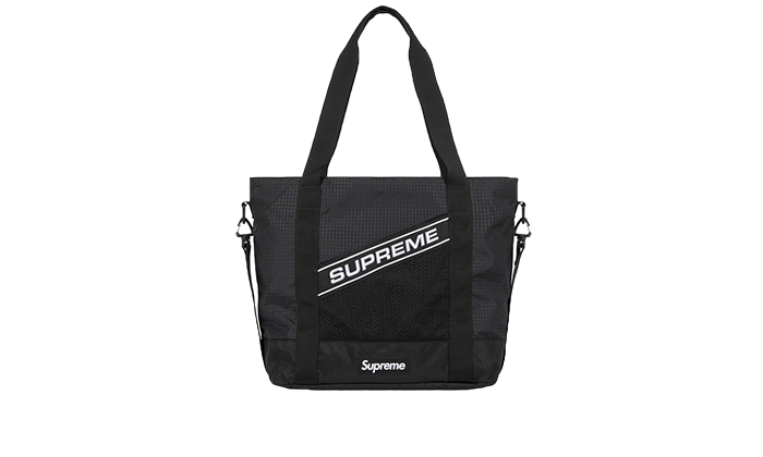 Supreme Logo Tote Bag Black (FW23)