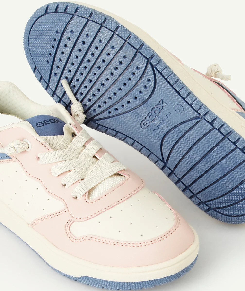 GEOXBASKETS WASHIBA FILLE ROSE ET BLEU