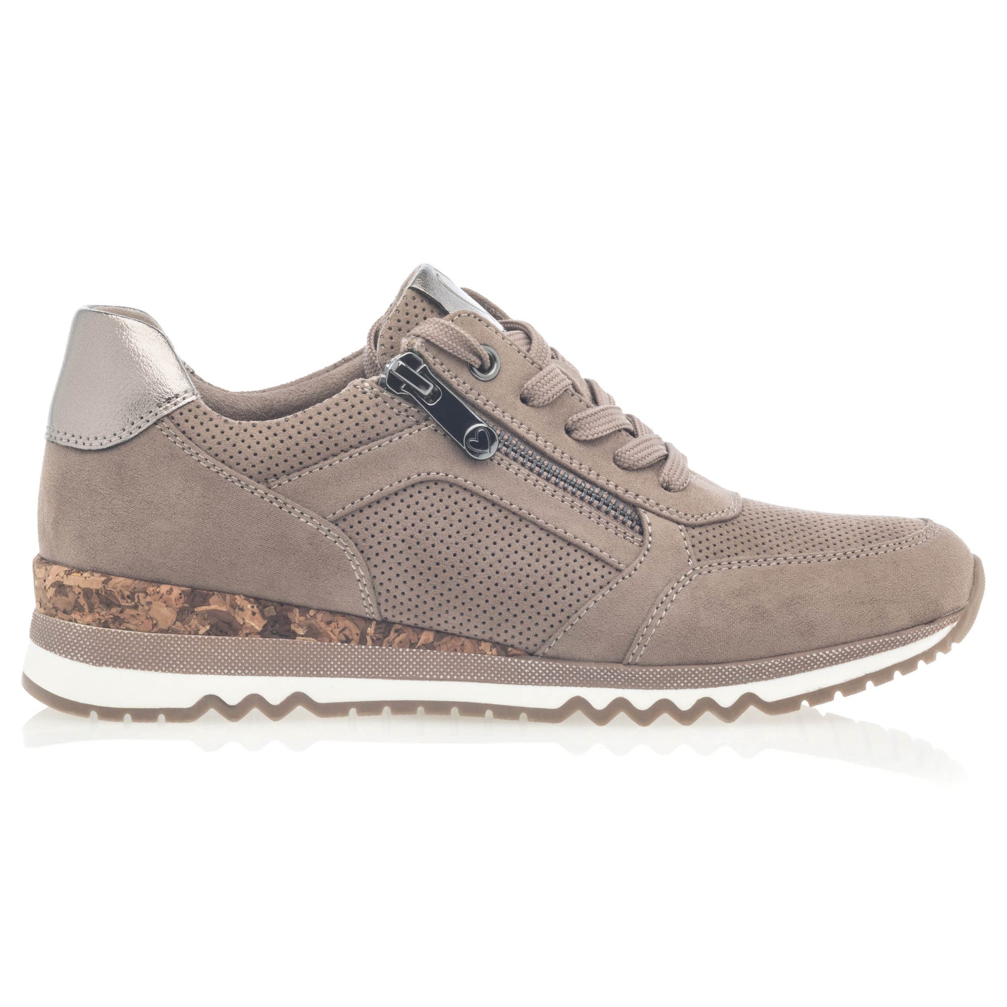 Baskets basses Femme taupe
