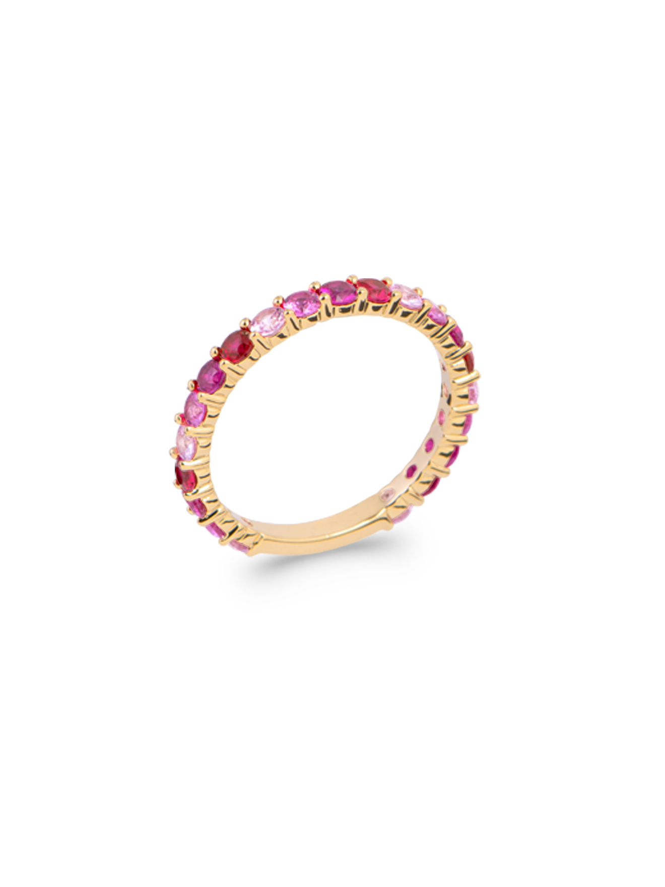 Bague pierres multicolores