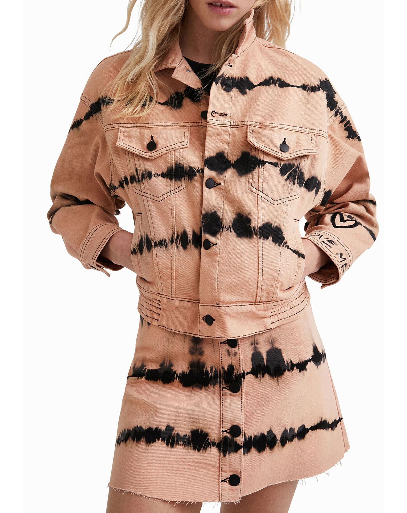Desigual Veste Ingrid rose