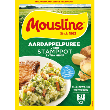 Mousline Aardappelpuree Voor Stamppot Extra Grof 230g