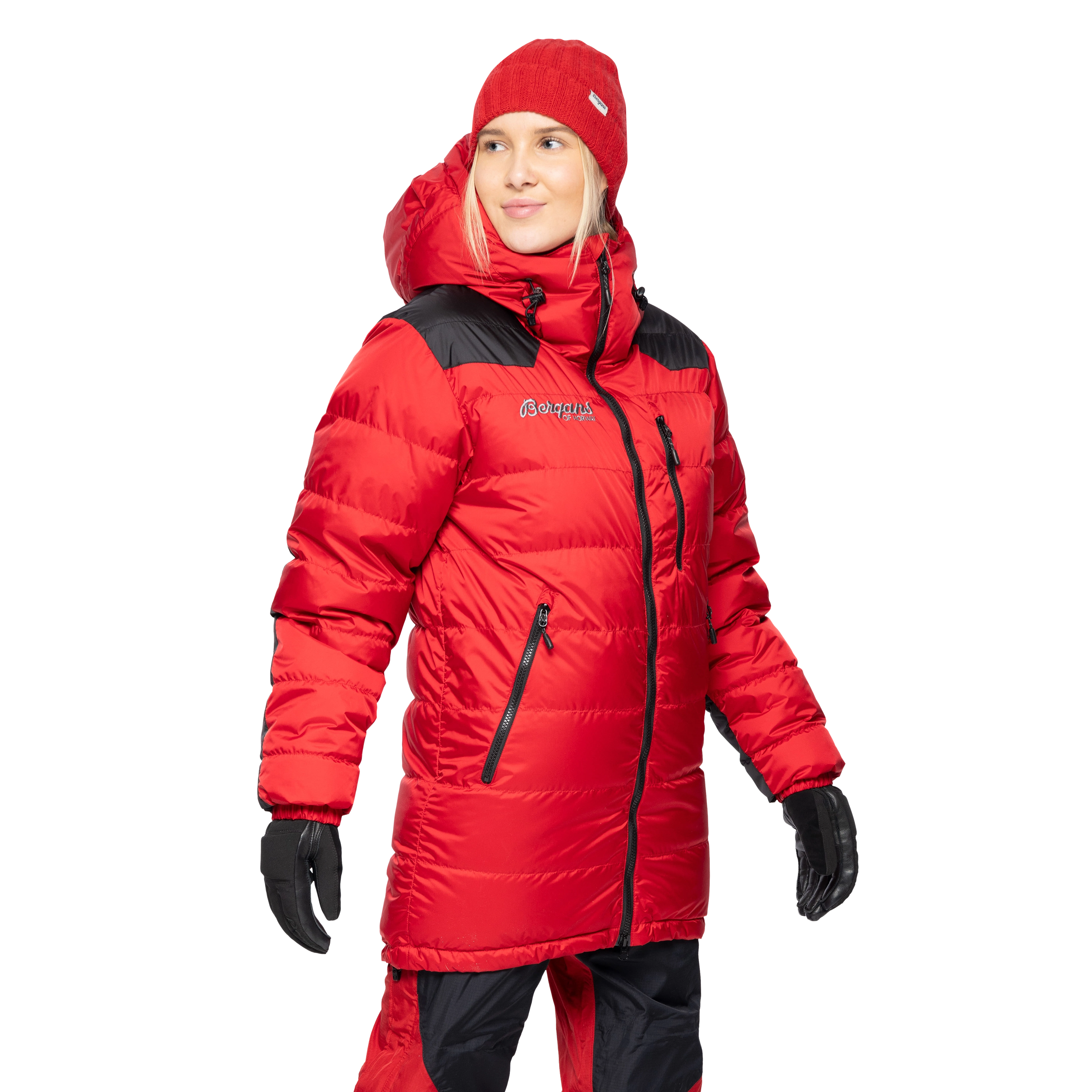 Expedition Down Light Parka Red / Black