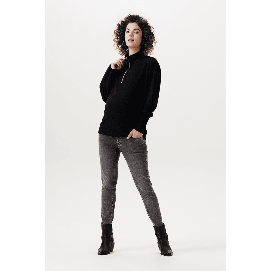SUPERMOM Langarmshirt Ashford Black