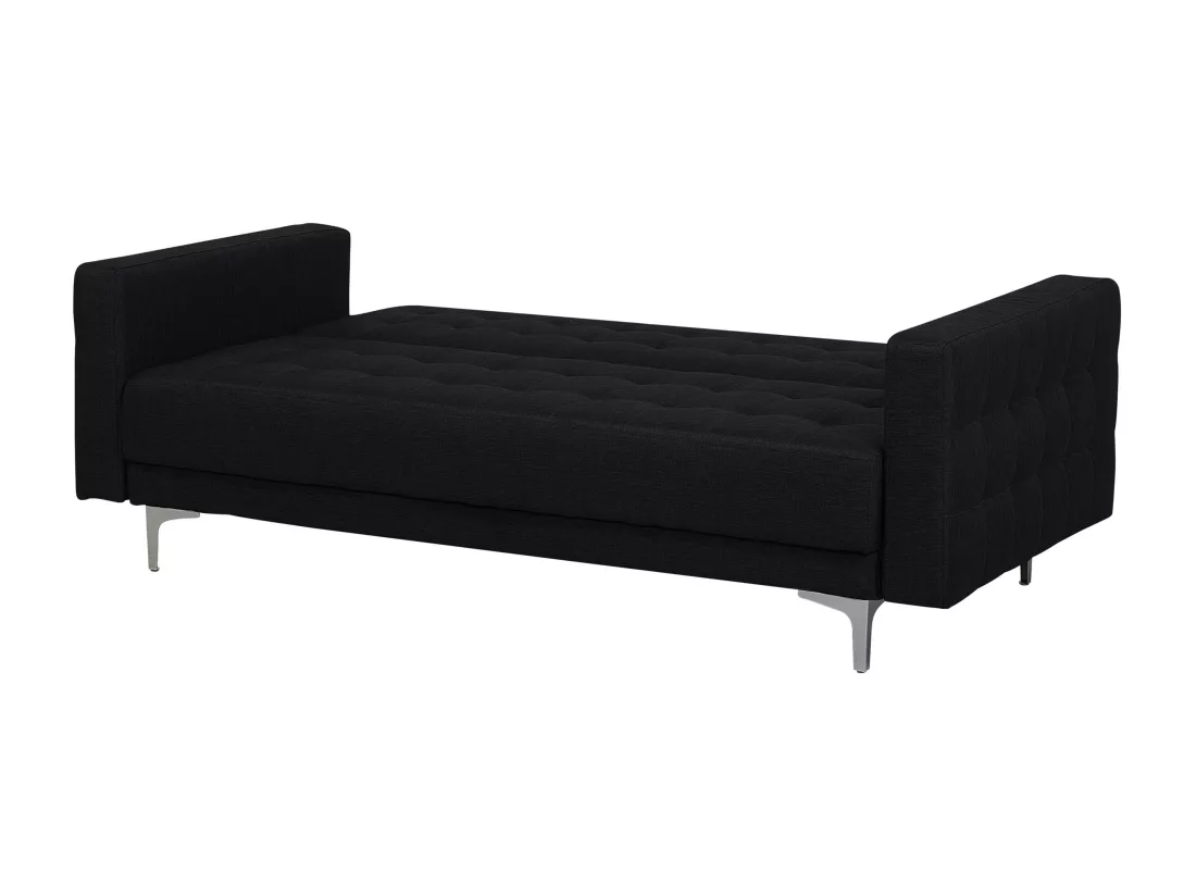 Ensemble canapé et fauteuils en tissu gris graphite 5 places ABERDEEN